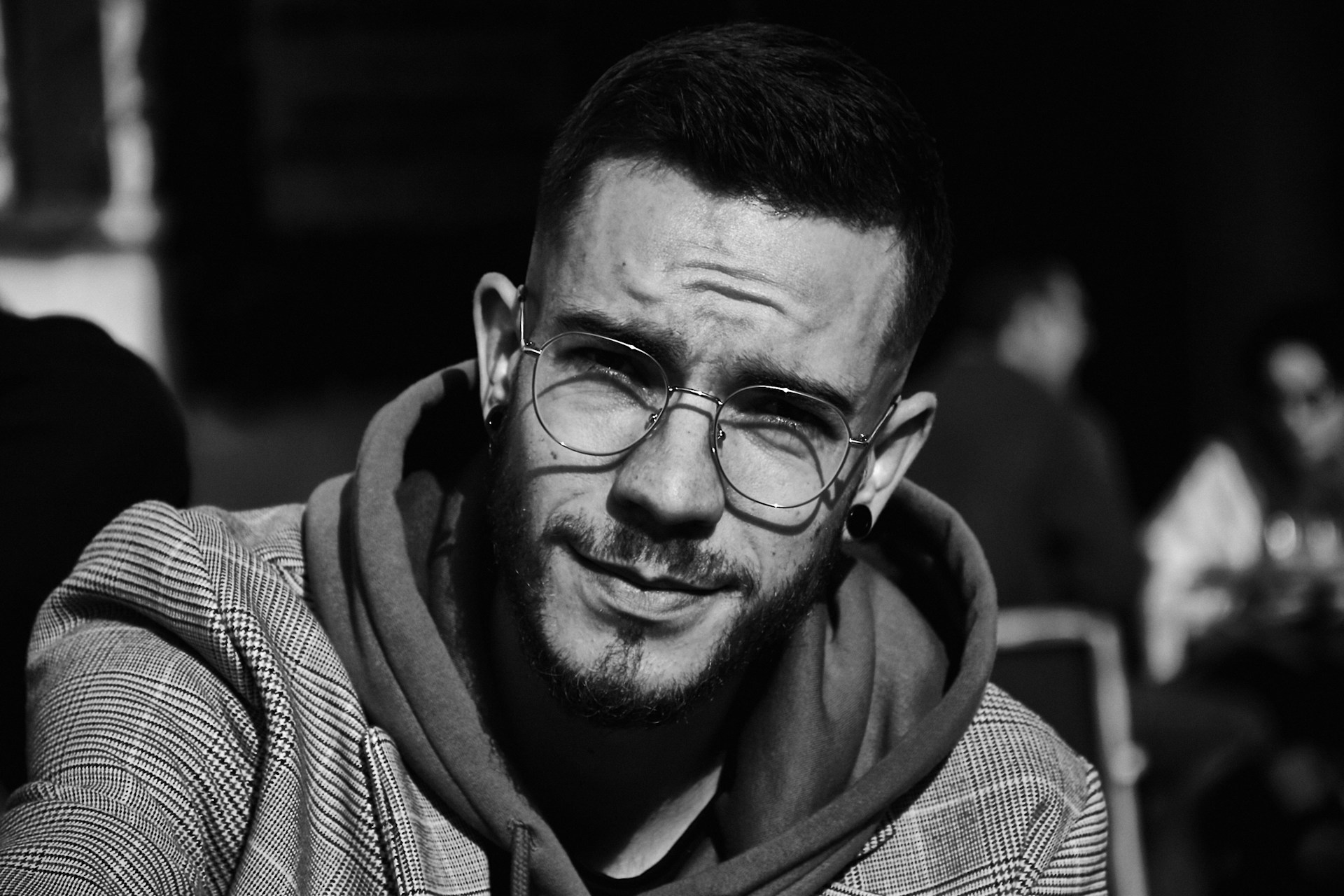 Męskie okulary zerówki